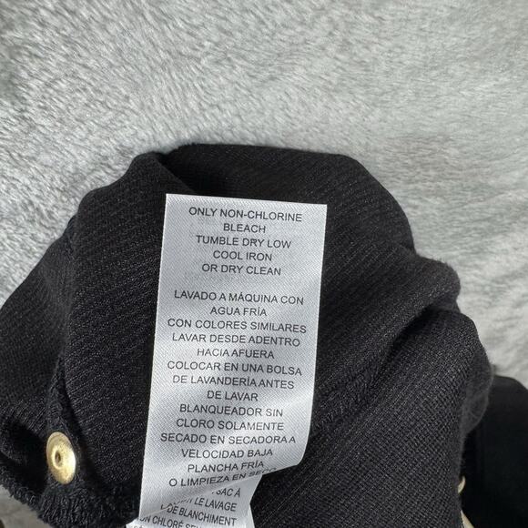 MICHAEL KORS NEW Corduroy Pull On Pants Women 2X Black High Rise Straight Ankle - Picture 13 of 13